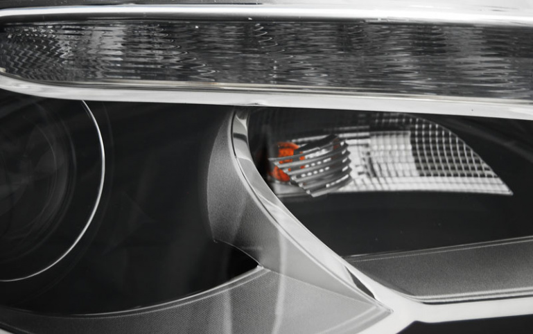 LED Tagfahrlicht Scheinwerfer für Audi A3 8P 08-12 schwarz